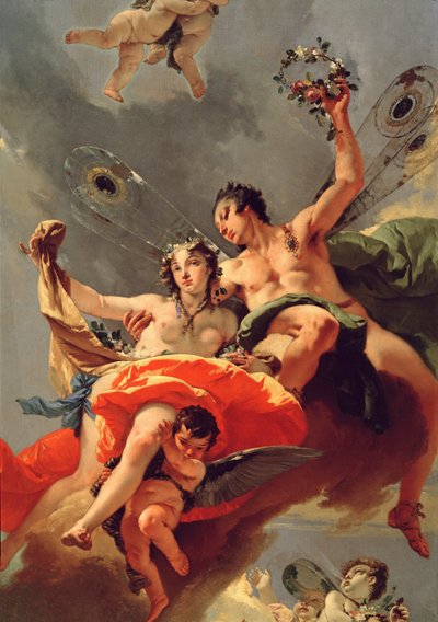 Zéphyr et Flora - Giovanni Battista Tiepolo